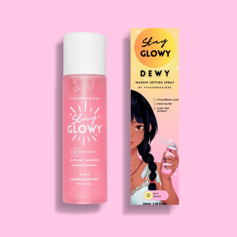 Stay Glowy Dewy Setting Spray - Hydrating, Nourishing, Long Lasting