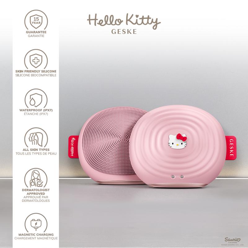 GESKE - Hello Kitty Sonic Facial Brush | 4 in 1