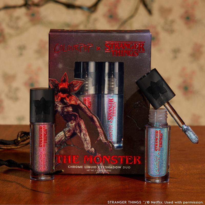 ColourPop® Stranger Things The Monster Chrome Liquid Shadow Kit