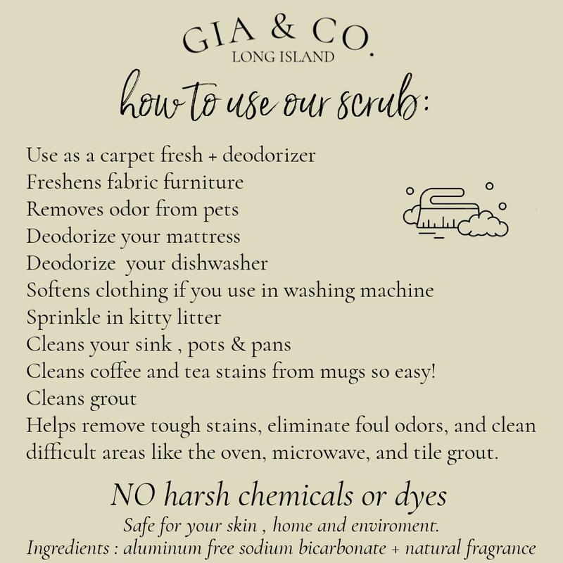 Gia & Co. Non-Toxic All Purpose Scrub