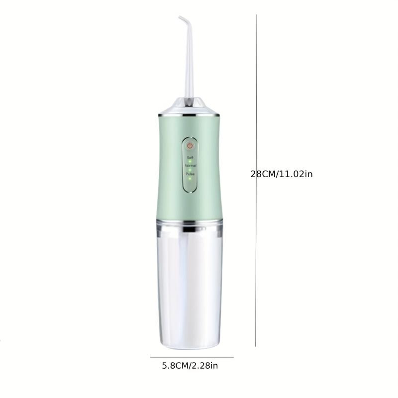 Cordless Water Flosser, 4 Jet Tips, High Pressure, Rechargeable, Perfect for Teeth & Gum Care water flosser teeth Oral