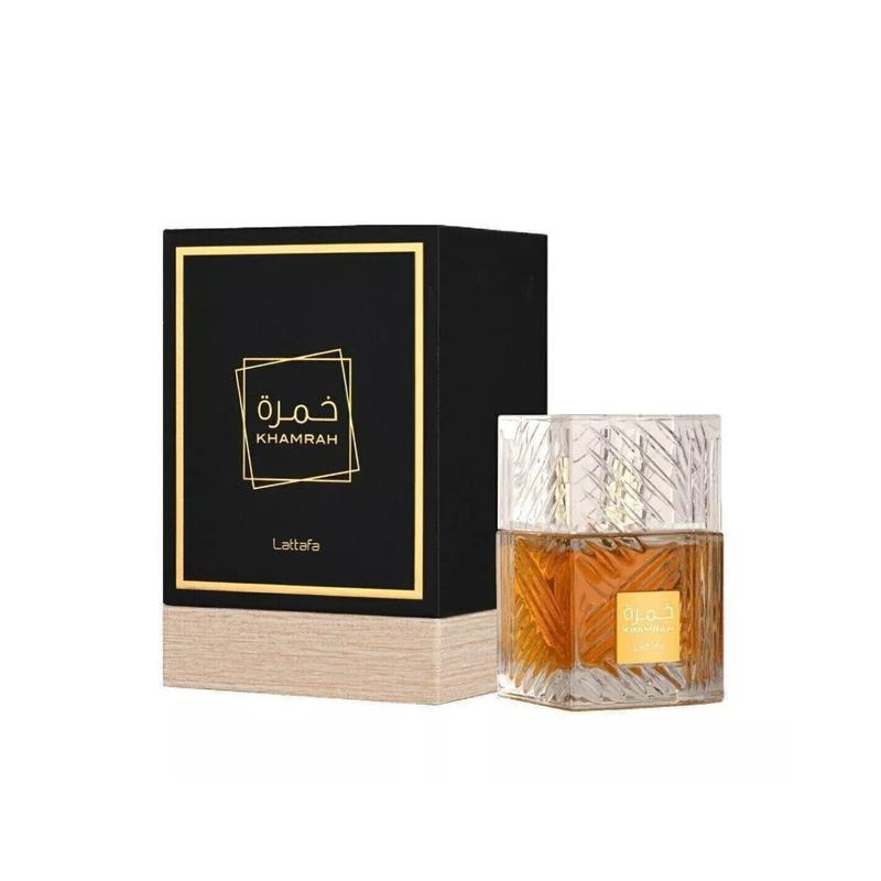 Lattafa Khamrah Unisex Eau de Parfum Spray, 3.4 Ounce