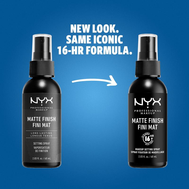 Makeup Setting Spray, Matte Finish, Vegan Long Lasting Formula, NYX Professional Makeup