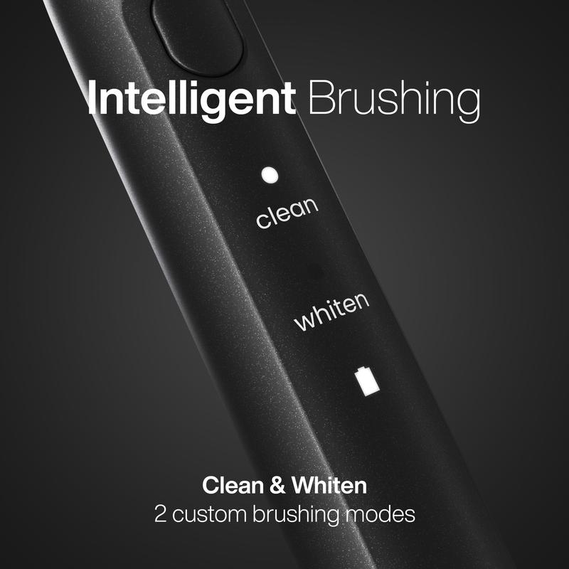 AquaSonic Icon Rechargeable Travel Power Toothbrush - Modern Slim Toothbrush with Soft-Touch Handle and Smart Timers - Oral Rechargeable Electric - Perfect For Travel with Travel Case