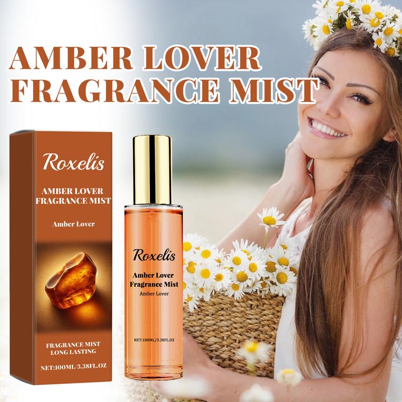 AMAmber Romantic Eau de Parfum Spray Lasting Fragrance Fresh and natural couples on a date carry the atmosphere encounter perfume