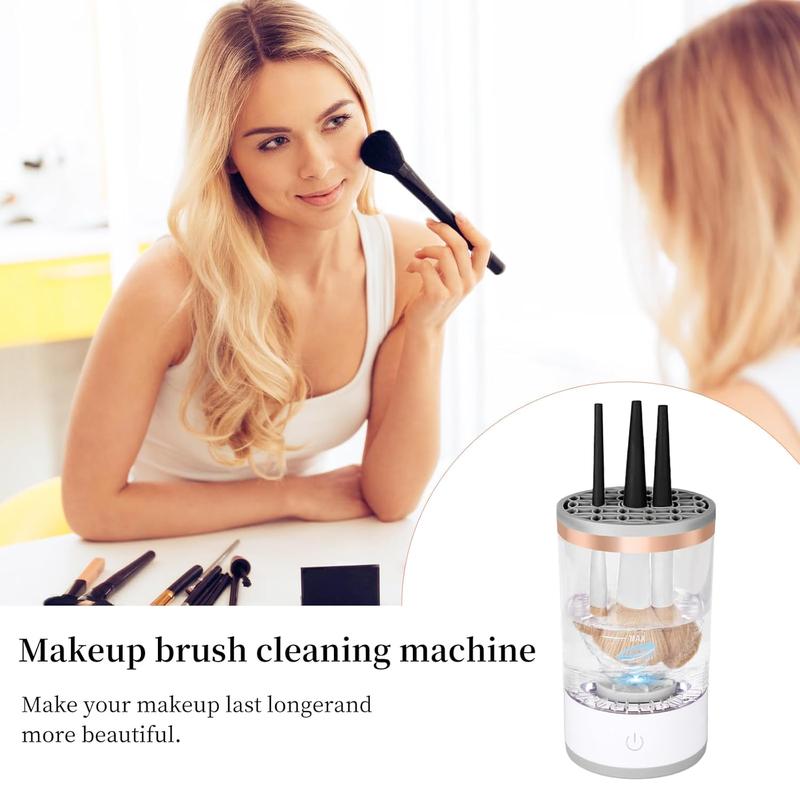 UV Light Deep Clean Makeup Brush Cleaner For Any Size Brush Easy Cleansing Cosmetic makeup  brush