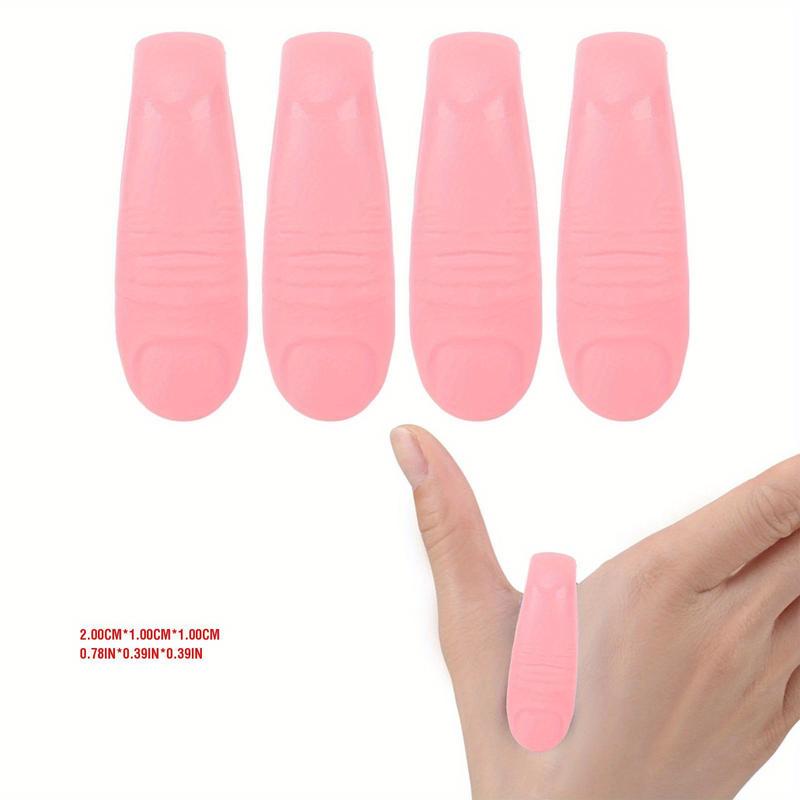 4pcs Acupressure Hand Clip, Stress Reduction Wearable Magnets Headache Migraine Relief Clip, Supporting Acupressure Relaxation, Stress Alleviation, Pink