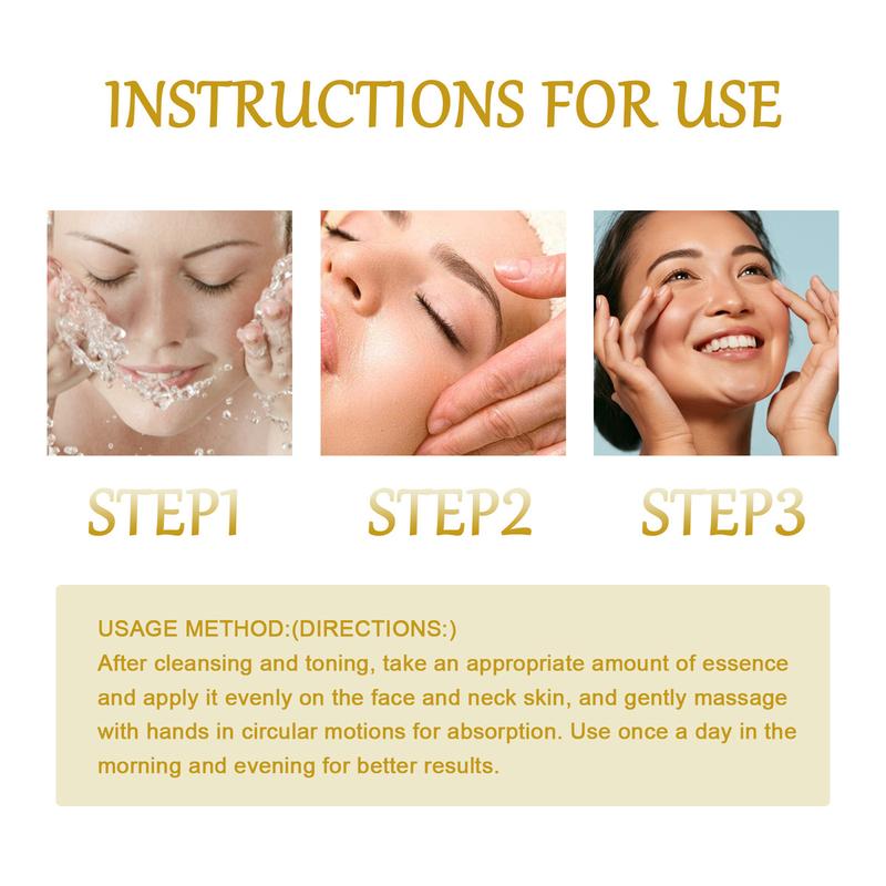 JAYSUING Facial Essence Repair Moisturizing Fine Lines Nasal Folds Firming Skin Essence Serum Skincare