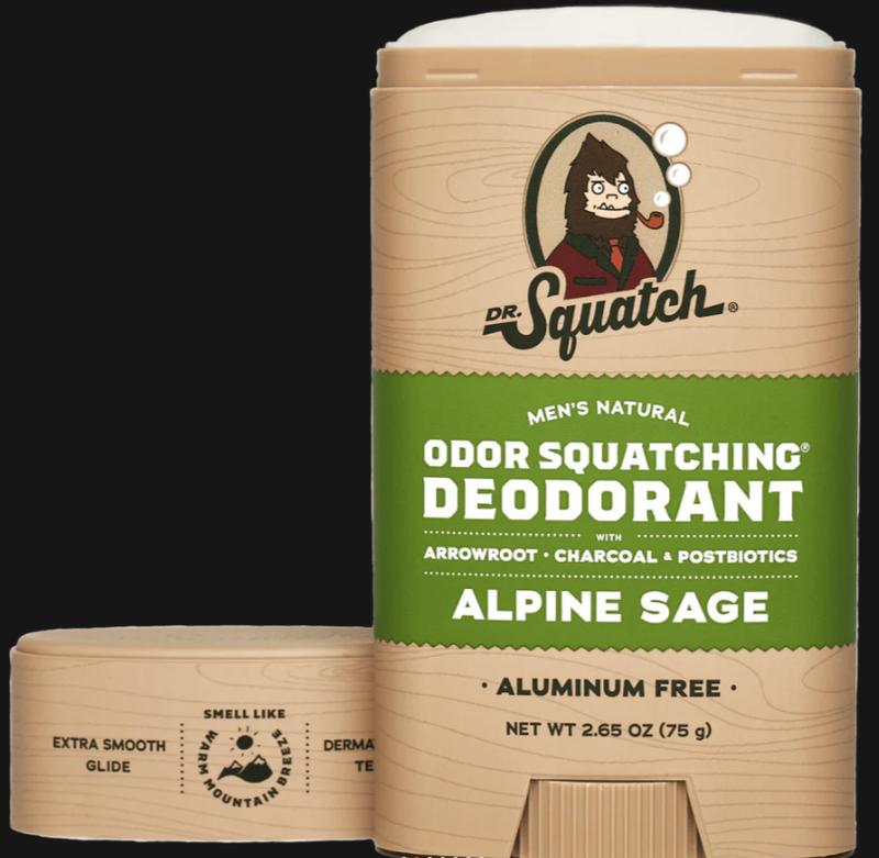 Dr. Squatch - Alpine Sage Deodorant - Body Care for Men