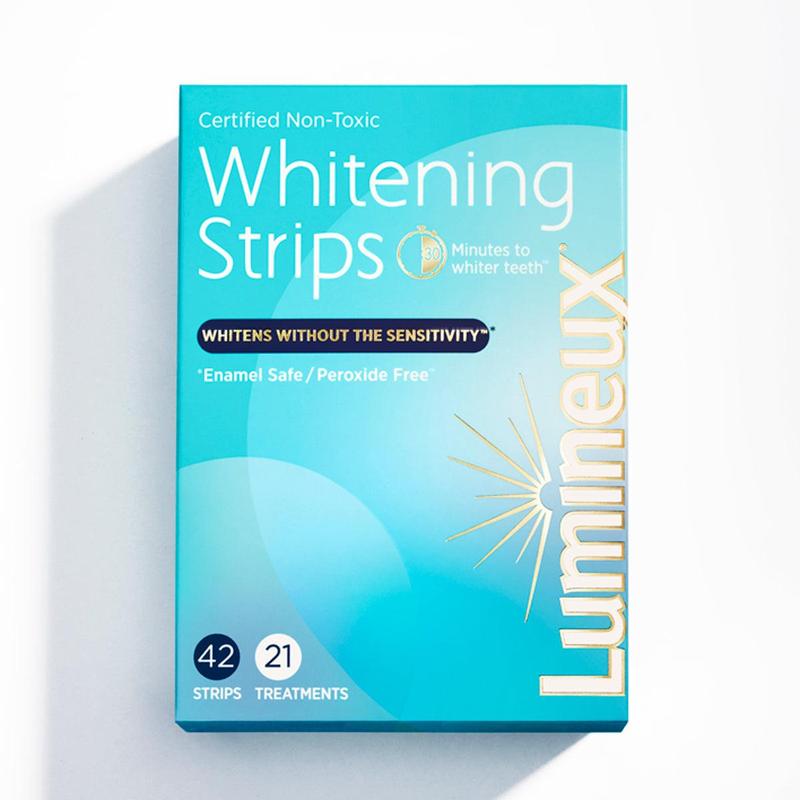 Lumineux Whitening Strips (21 Pack) for Oral Care Coconut Aloe