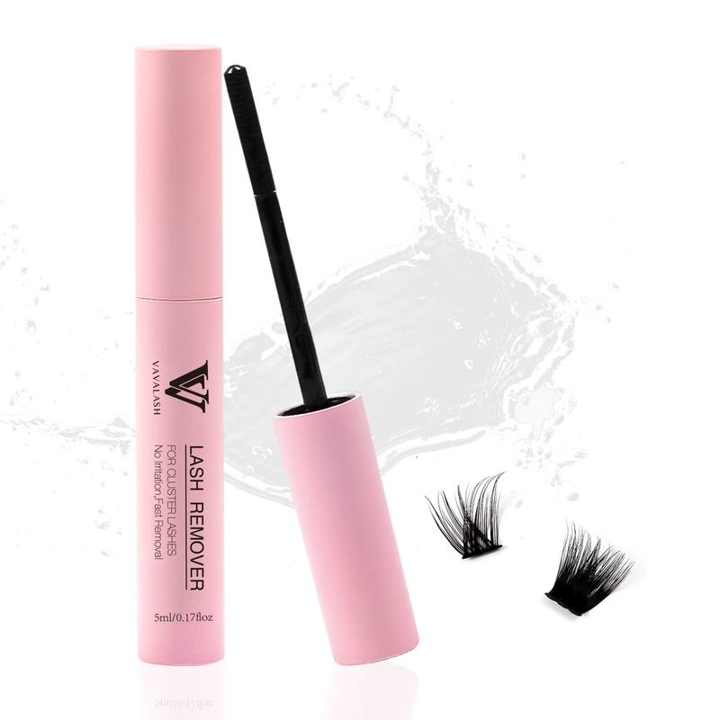 VAVALASH Lash Remover, Eyelash Remover for Individual DIY Eyelash Extensions at Home Gentle False Eyelashes Lash Adhesive Remover 5ML Remover Makeup Makeup Remover Cosmetic