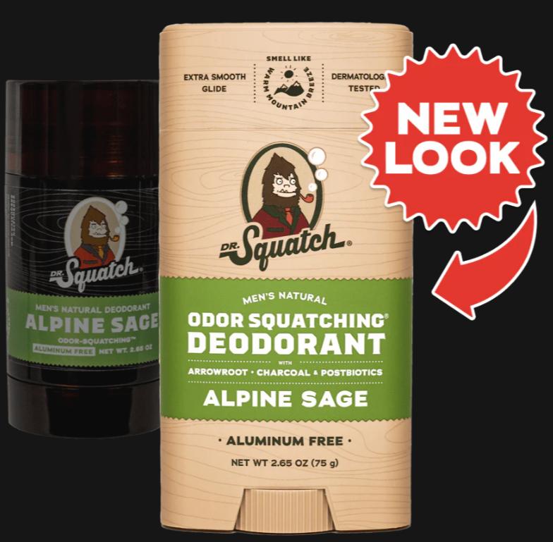 Dr. Squatch - Alpine Sage Deodorant - Body Care for Men