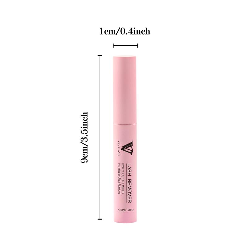 VAVALASH Lash Remover, Eyelash Remover for Individual DIY Eyelash Extensions at Home Gentle False Eyelashes Lash Adhesive Remover 5ML Remover Makeup Makeup Remover Cosmetic