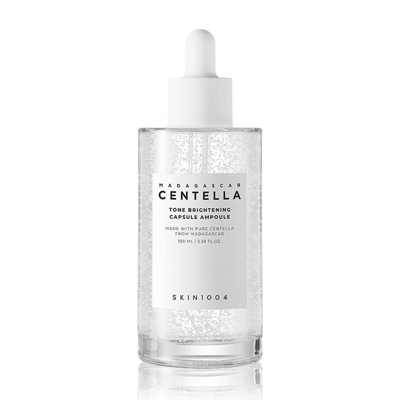 SKIN1004 Madagascar Centella Tone Brightening Capsule Ampoule 3.38 fl.oz(100ml) | Calming Moisturizing Brightening | Sensitive Skin Serum Skincare Oil Soothing Skin Repair Hydrate Moisturize Moisturizer Comfort Hydrating Moisture