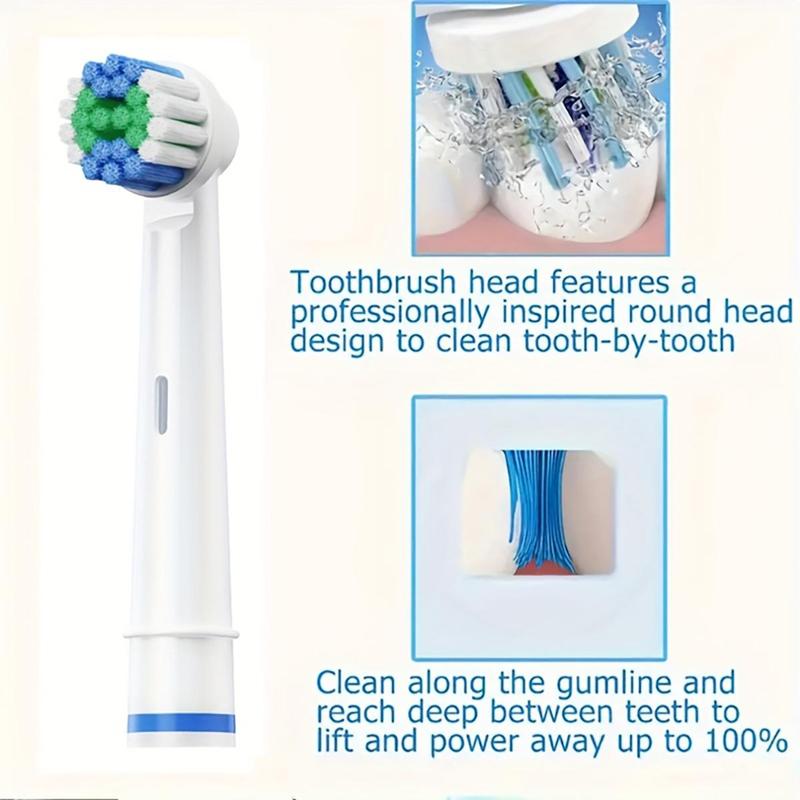 Rotating Electric Toothbrush for Kids, 1 Count Rechargeable Electric Toothbrush with 4 Counts Replacement Brush Head & Storage Box, Daily Oral Care Product for Christmas Gift