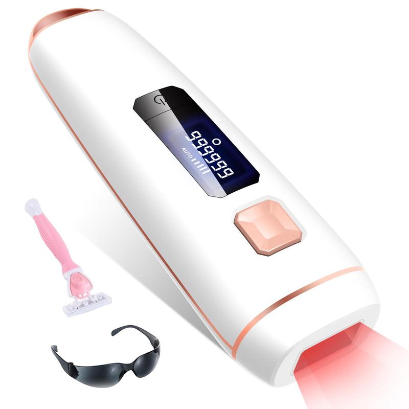 IPL Laser Hair Removal Machine, Manual & Automatic 2 Modes Hair Removal Machine, Personal Care Appliances for Body & Face