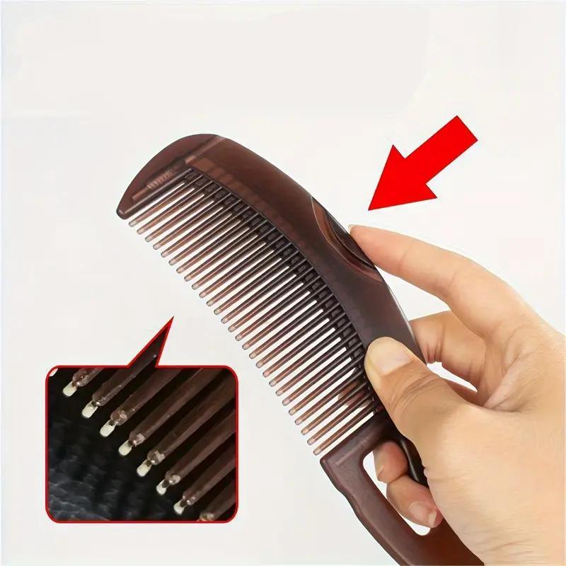 Hairdressing Comb, 1 3 Counts Scalp Massage Hair Comb, Hair Scalp Care Comb, Heatless Styling Tools for Women & Men Haircare Hair Brushes Hair Combs Head Massagers, Hair Styling Tools