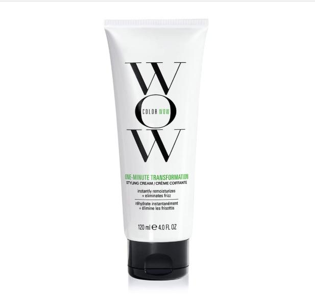 COLOR WOW One Minute Transformation – Instant frizz fix| Nourishing styling cream smooths, tames + defrizzes on the spot| Avocado oil + Omega 3’s