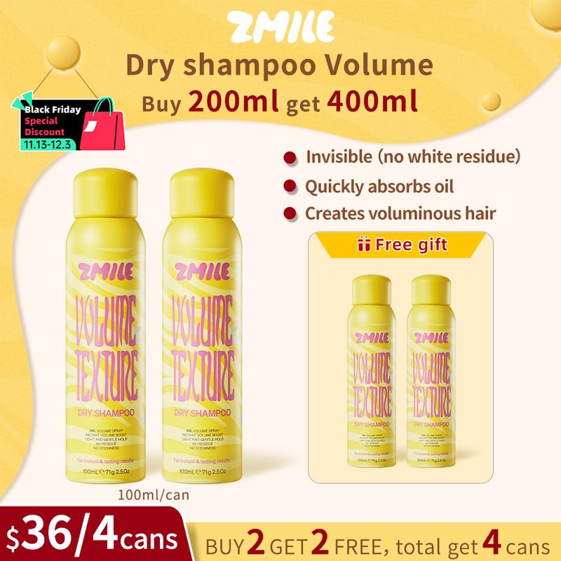 Zmile Volume & Texture Dry Shampoo Spray - Haircare