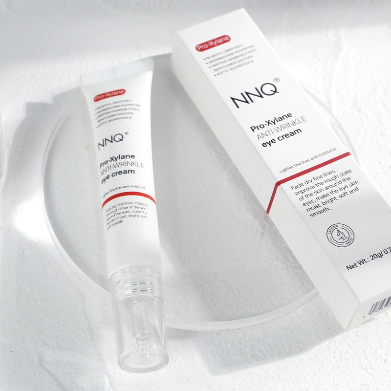 NNQ-Glass Color Anti-Wrinkle Eye Cream | Firming & Moisturizing with Shea Butter | Comfort & Skin Care for Radiant Eyes