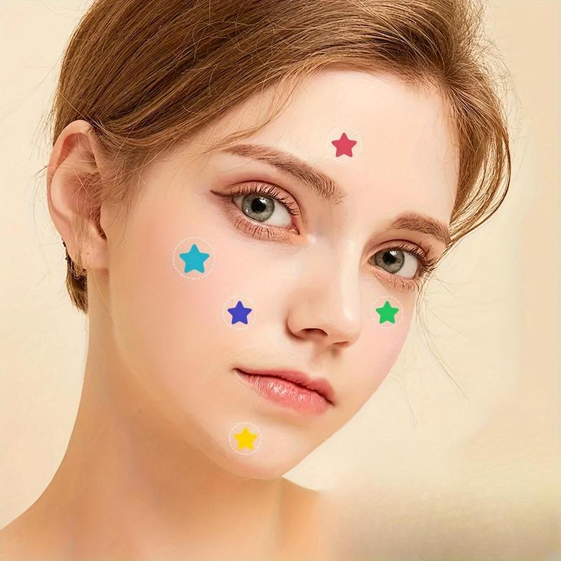 Star Shaped Acne Patches, 504pcs set Gentle Hydrocolloid Acne Cover Patches, Skin Care Products for Women & Men, Acne Treatment Products