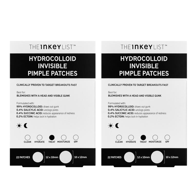 Hydrocolloid Invisible Pimple Patches Duo - Acne Treatment with Salicylic Acid