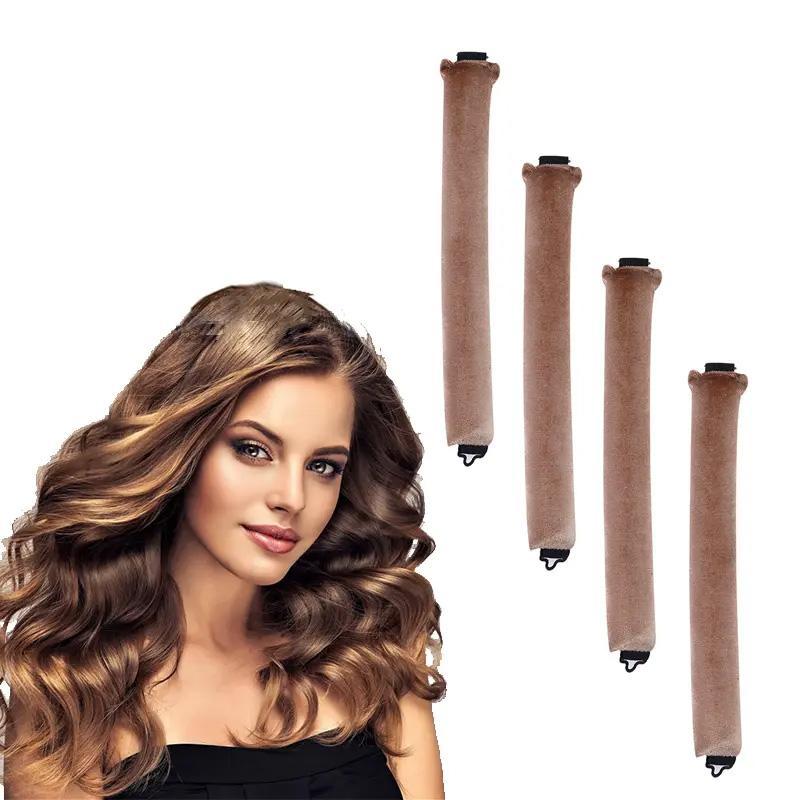 Heatless Hair Curler, 4 Counts No Heat Hair Curler, Sleeping Hair Curler, Lazy Curl Hair Maker, Hair Styling Tool for Women & Girls, Christmas Gift