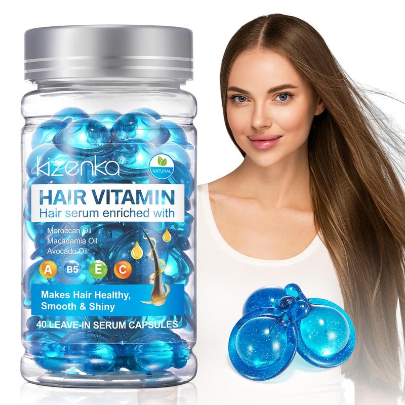 Hair Vitamin Capsule, 1 2 Boxes Hair Care Essential Oil Capsule, Hair Care Product for Women & Men, Suitable for All Hair Types