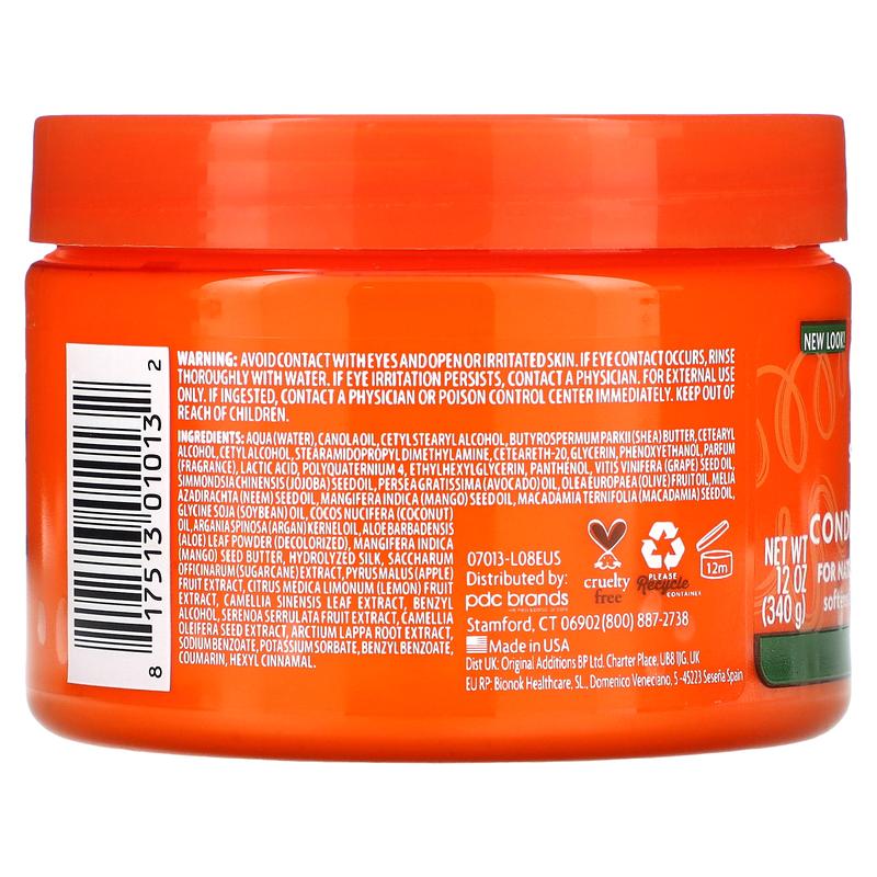 Cantu Shea Butter, Leave-In Conditioning Cream, For Natural Curls, Coils & Waves, 12 oz (340 g)