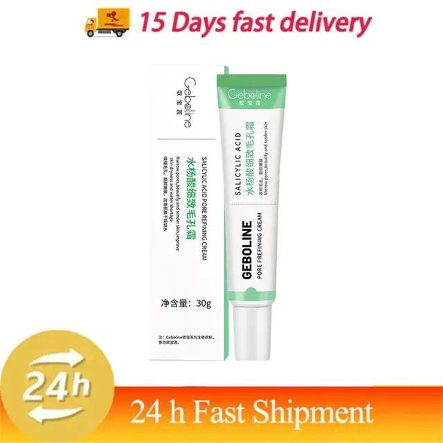 Salicylic Acid Pore Shrinking Cream Quick Elimination Large Pores Remove Blackehead Tighten Face Smooth Skin Korean Care Product