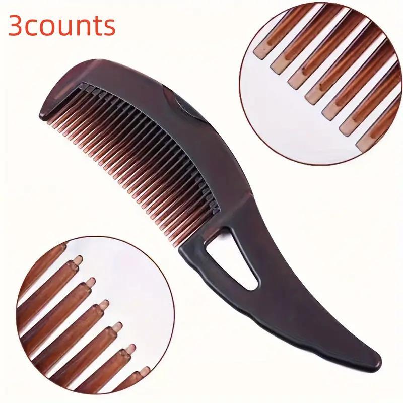 Hairdressing Comb, 1 3 Counts Scalp Massage Hair Comb, Hair Scalp Care Comb, Heatless Styling Tools for Women & Men Haircare Hair Brushes Hair Combs Head Massagers, Hair Styling Tools