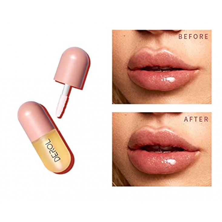 Lip Plumper,Natural Lip Plumper,lip plumping lip gloss,lip plumper gloss,Lip Enhancer Make Lips Fuller and Moisturizing 5.5ml,Beautiful Fuller,Lip Mask