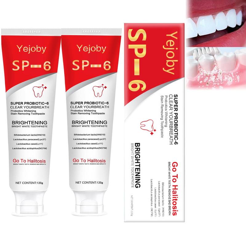 [90% People Choose] Probiotics Bright Brighten Toothpaste, Sp 6 Toothpaste, Sp-6 Brighten Toothpaste,Brighten Toothpaste Sp-6, Sp-6 Probiotics Brighten Toothpaste, Fresh Breath