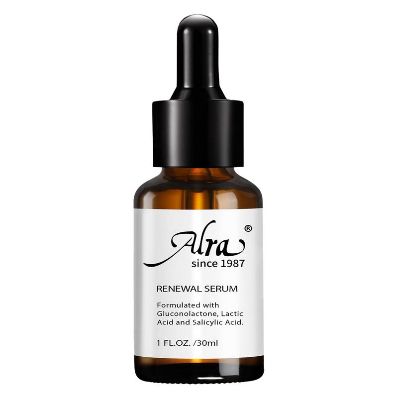 ALRA Renewal Serum with Lactic Acid, Salicylic Acid, and Cluconolactone for Anti-Aging and Blemish Reduction,Comfort Skin Repair Skincare Products