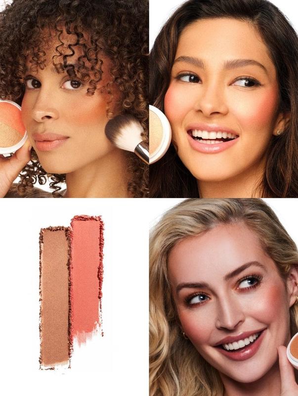 DIBS Beauty Duet Baked Blush 3-in-1 Blush, Highlighter + Topper