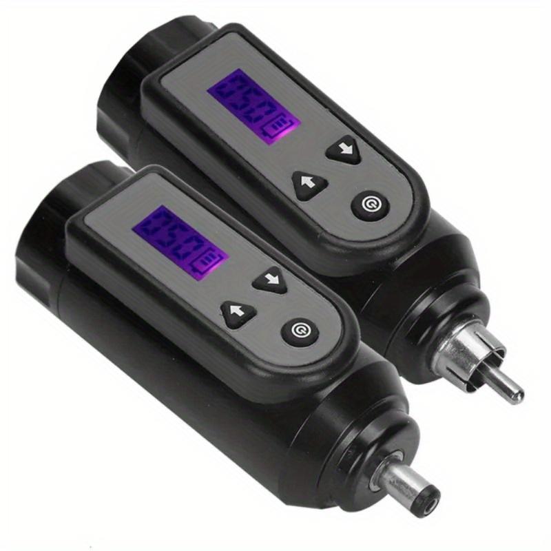 Wireless Tattoo Machine Battery Wireless Tattoo Power Supply, LCD Tattoo Power Supply, DIY Art for Home Tattoo Salon