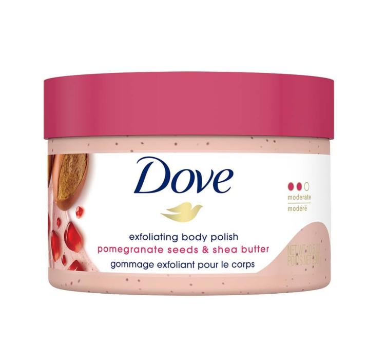 Dove Scrub For Silky Smooth Skin Body Scrub Exfoliates & Restores Skin's Natural Nutrients 10.5 oz Body Care Exfoliant