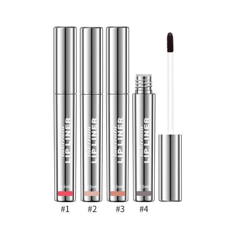 Long Lasting Peel Off Lip Liner Tattoo, 2 Counts Waterproof Peel Off Lip Stain, Semi-permanent Matte Lip Stick, Girls and Women Makeup Accessories, Lip Liner Stain Peel Off, Christmas Gift