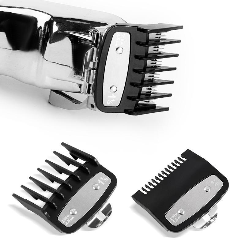 Electric Hair Clipper Limit Comb Set, 2 Counts set Hair Trimmer Stainless Steel Limit Combs without Hair Clipper, Professional Limiter Suitable for Hair Clipper, Barber, Salon, Barbershop, Christmas, Fall, Winter Gift, Gift