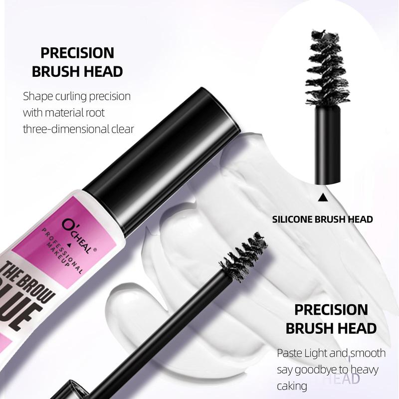 Long-lasting Eyebrow Glue, 1 Box Waterproof Eyebrow Gel, Quick-drying Smudge-proof Eyebrow Gel, Eye Brow Makeup Tool for Women