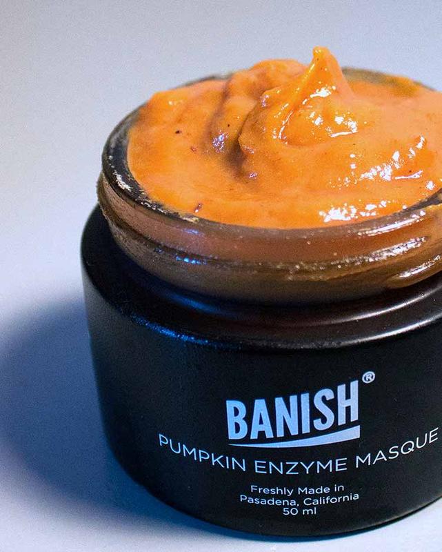 Pumpkin Enzyme Masque with Glycolic Acid -  Instant Glow, Natural Ingredients, Acne Clearing Mask Skincare Exfoliate Exfoliant