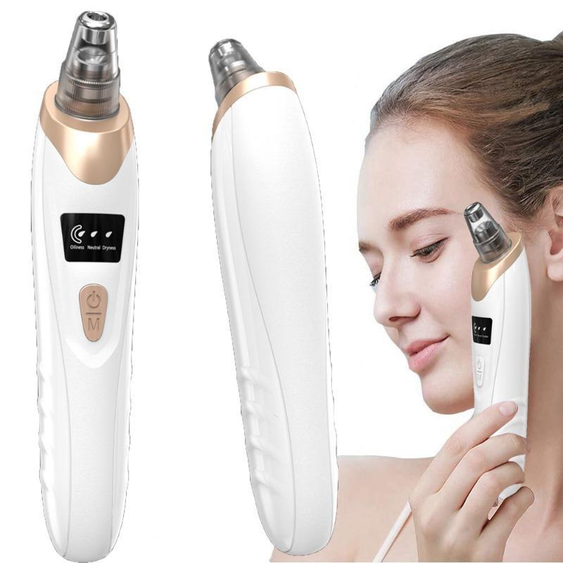 Multifunctional Blackhead Cleansing Tool, 1 Box Electric Blackhead Extractor & Accessories, Blackhead & Deep Pore Cleansing Tool, Skin Care Tool