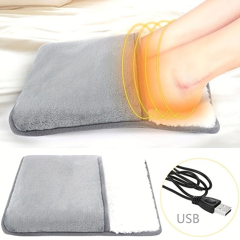 Comfort Body Care Electric Heated Foot Warmer, Heating Foot Pad for Winter, Hand ＆ Foot Massager for Men and Women