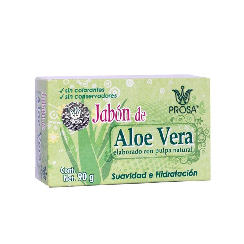 PROSA Aloe Vera Facial Bar Soap for Deep Cleansing and Nourished Skin