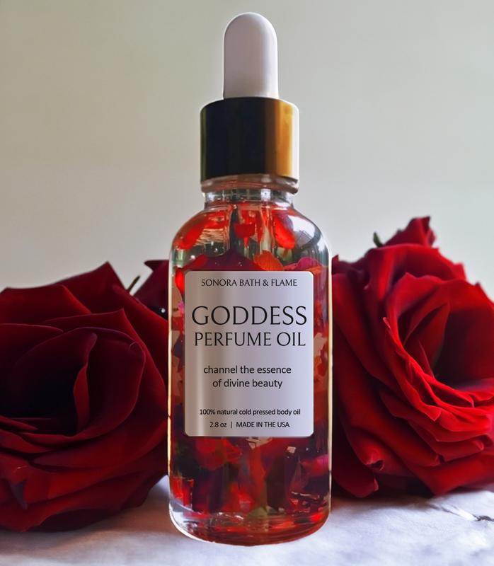 GODDESS PERFUME OIL - channel the divine beauty of the goddess