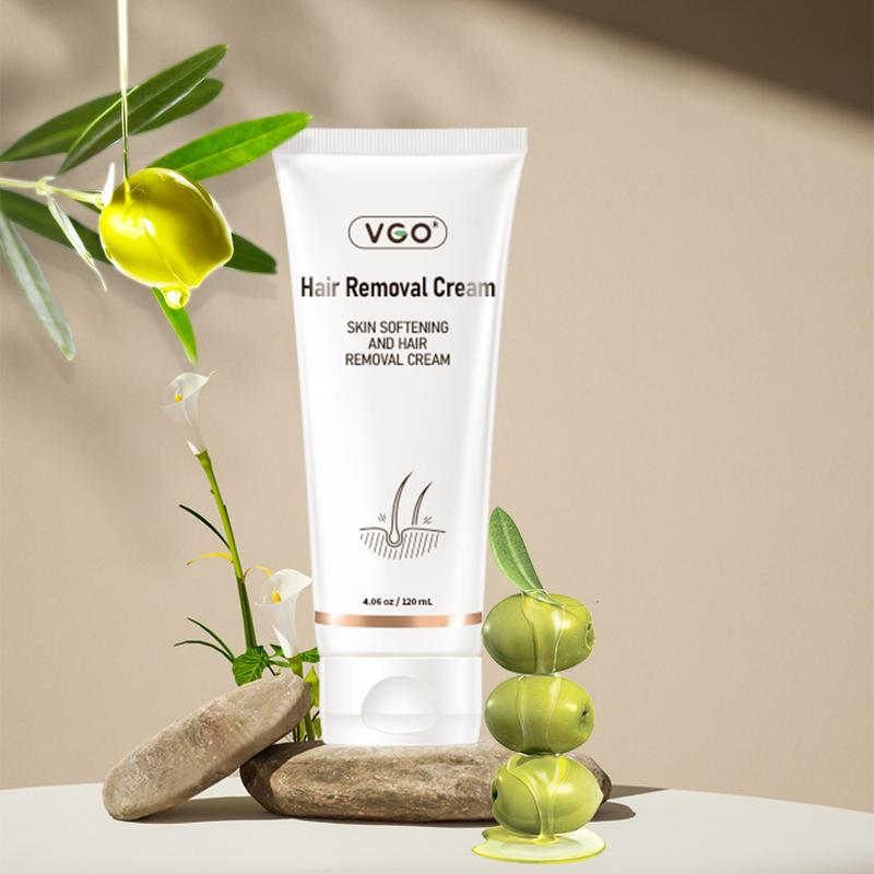 VGO Ultimate Hair Removal Cream: Organic, Gentle, and Confidence-Boosting for Radiant Skin, 120ml 4.6oz