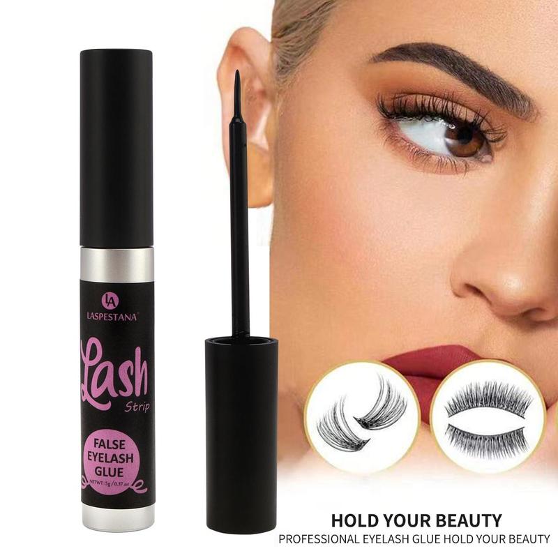 Long Lasting Fast Drying Eyelash Glue, Waterproof Eyelash Extensions Enhancer, Professional Eye Makeup Tool for Women & Girls