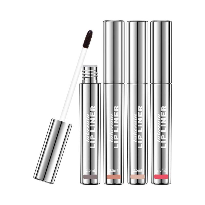 Long Lasting Lip Liner with Hyaluronic Acid and Vitamin E, 3 Counts Peel Off Lip Stain, Waterproof Lip Liner Pen, Lip Makeup Tool for Women & Girls, Cute Lip Gloss