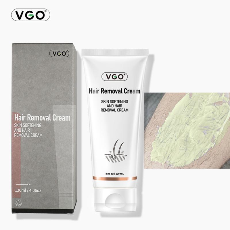 VGO Hair Removal Cream for Men & Women,  120ml  4.0oz,painless. Appearance hair removal cream is suitable for the chest, back, arms, legs and armpits Body Care Cosmetic,Smooth,Wax,ulike hair removal Gentle Jojoba Sensitive Comfort bodyhair bleach