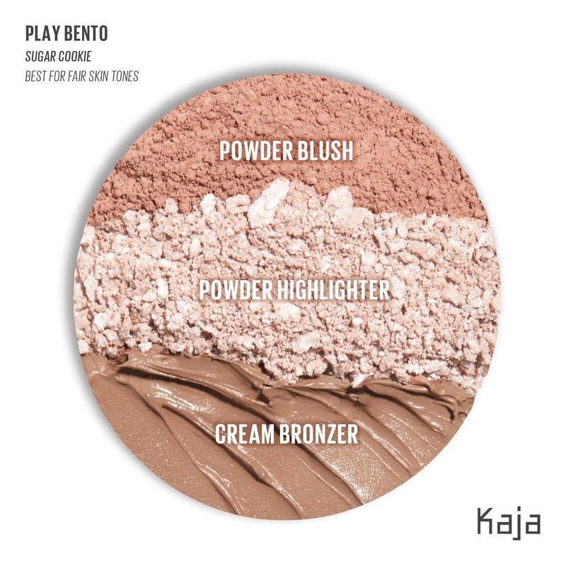 Play Bento Cream Bronzer, Powder Blush and Highlighter Sculpting Trio